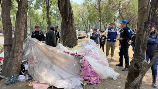 Alcaldía Cuauhtémoc interviene campamentos en vía pública tras denuncias vecinales