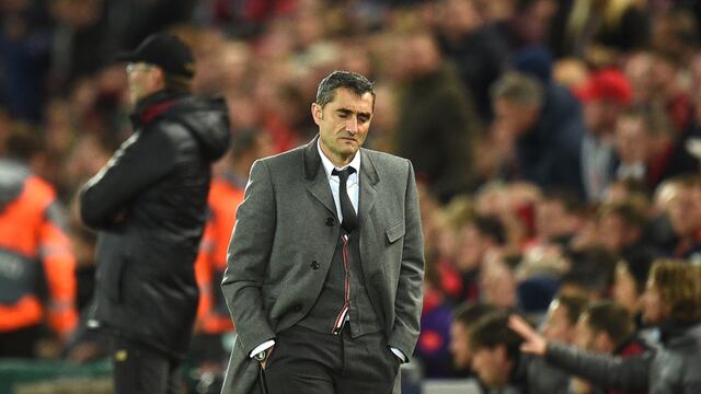 Ernesto Valverde, ex director técnico del Barcelona.