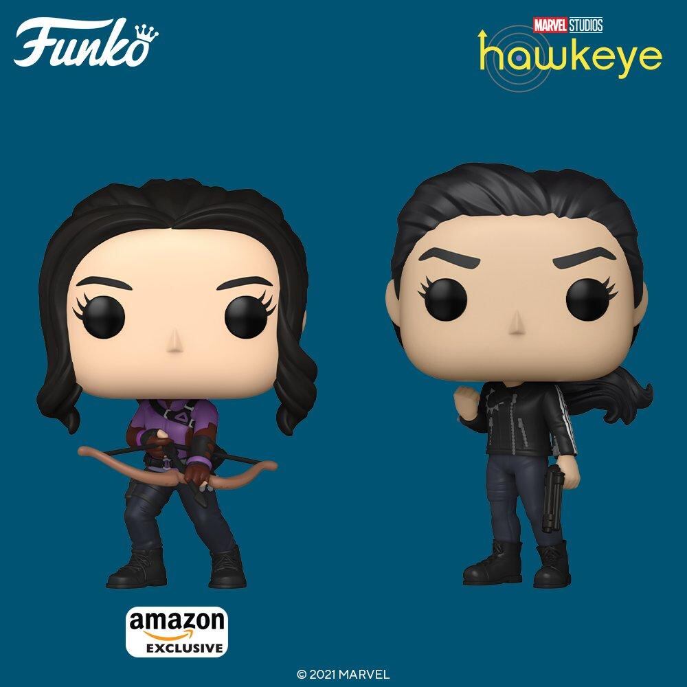 Funko Pop de Kate Bishop y Echo