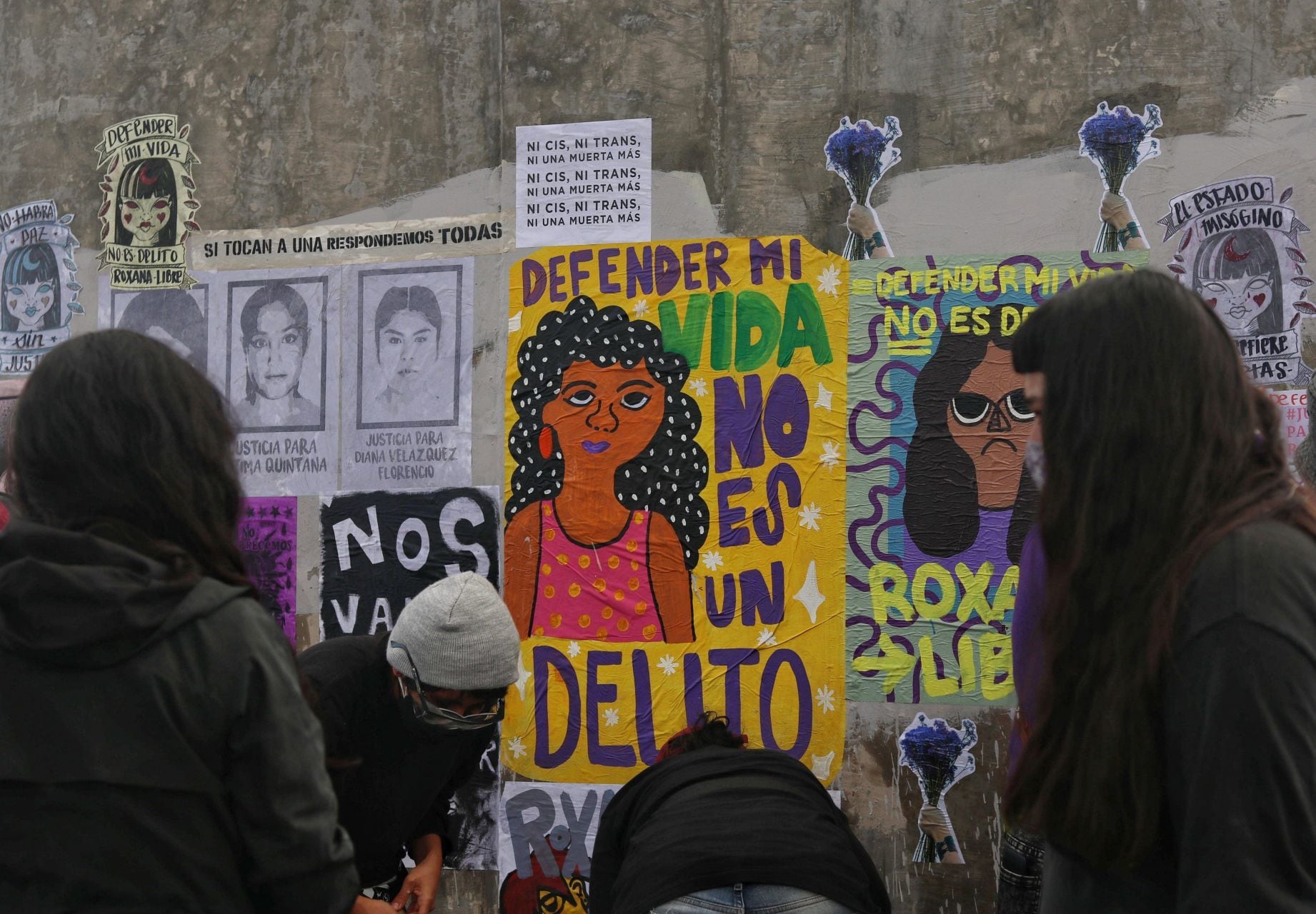 Protesta por Roxana Ruíz