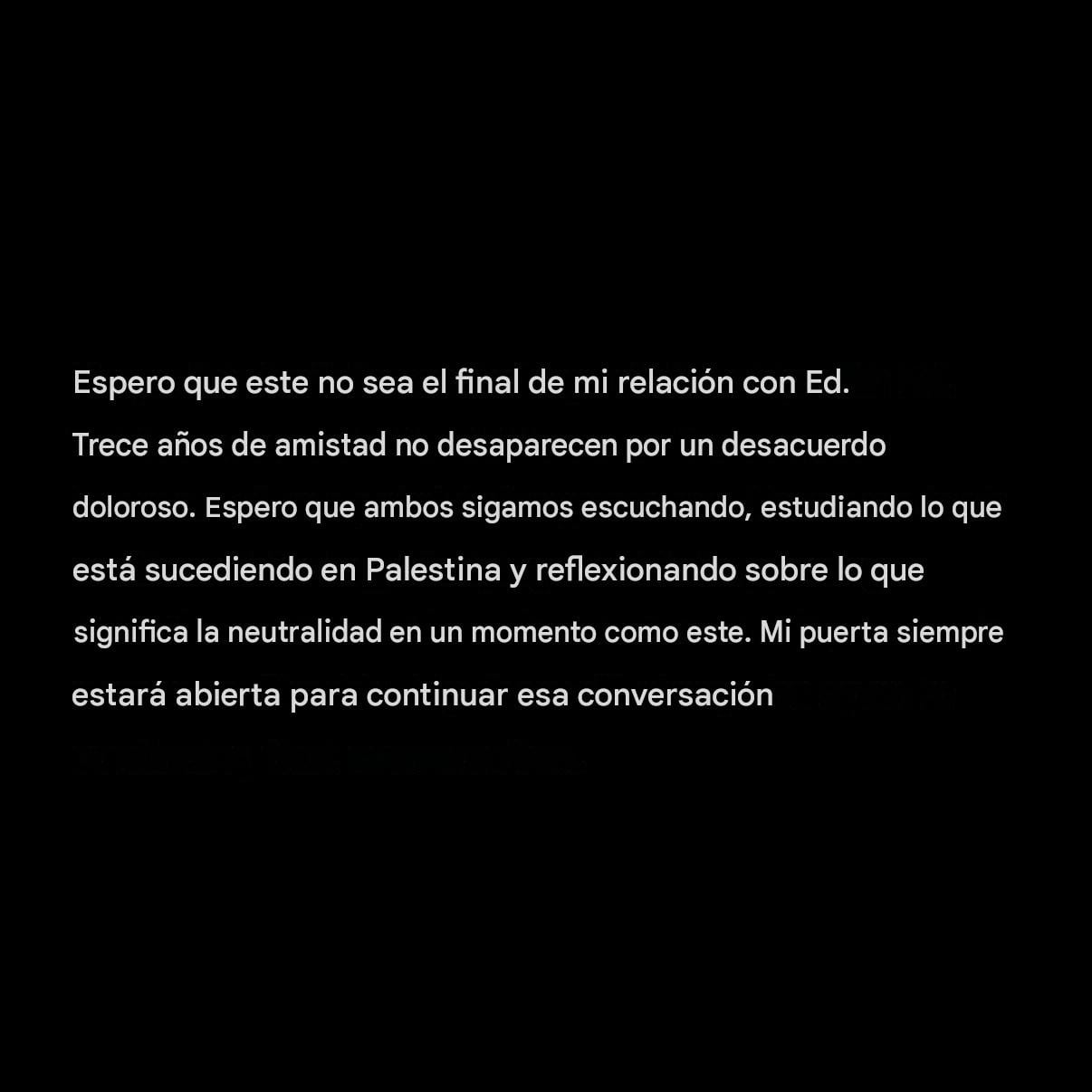 Macklemore se pronuncia sobre su retiro de la gira de Ed Sheraan por su mensaje pro Palestina.