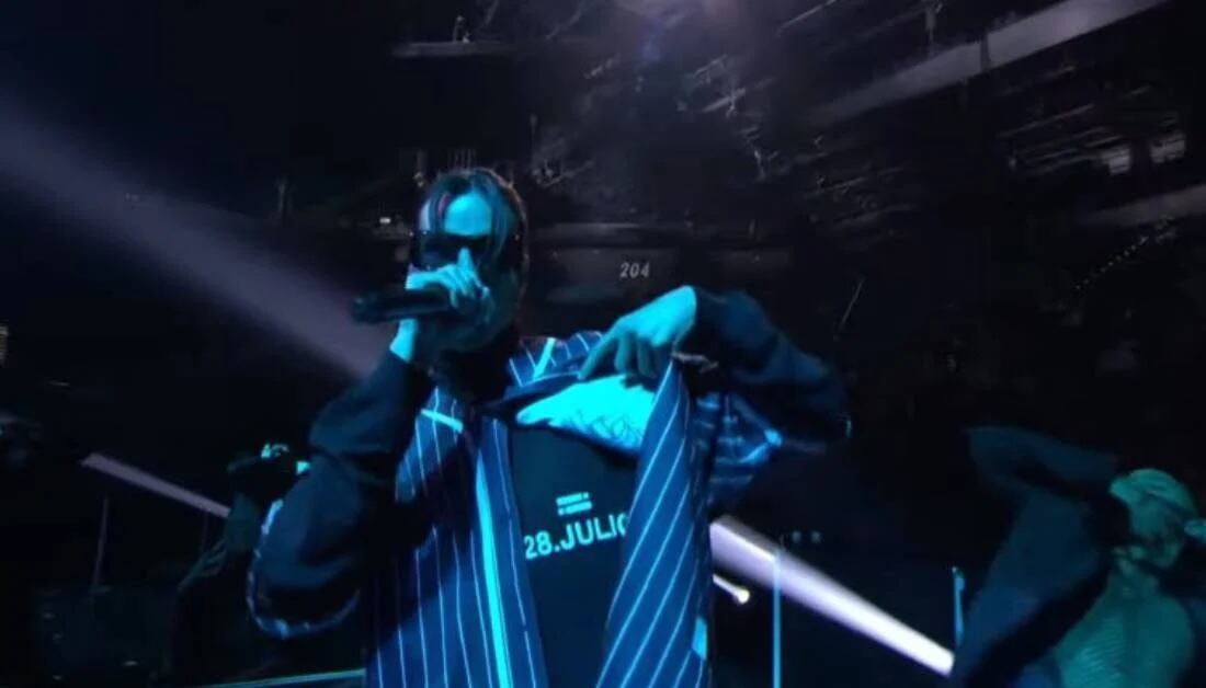 El significado de la fecha que Danny Ocean mostró cantando durante Latin American Music Awards 2024
