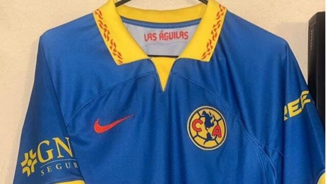 Así luce la posible playera de visitante del Club América para la próxima temporada.