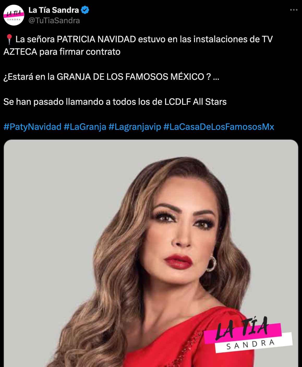 ¿Paty Navidad estará en La Granja VIP?