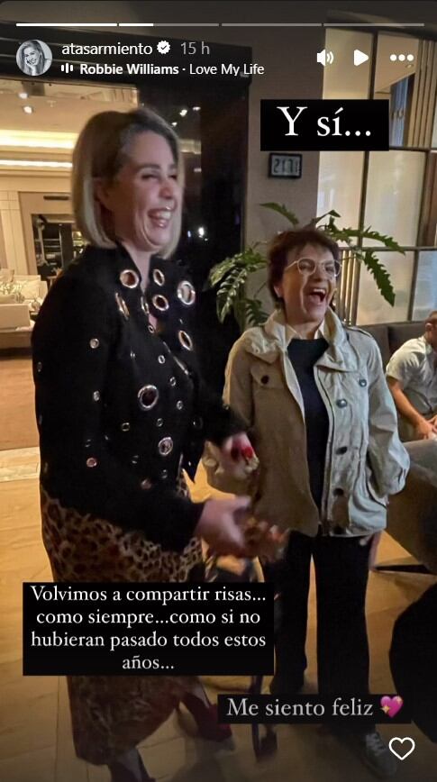Atala Sarmiento y Pati Chapoy