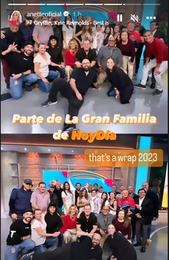 Anette Cuburu ya es parte de Hoy Día y lo presume a sus seguidores