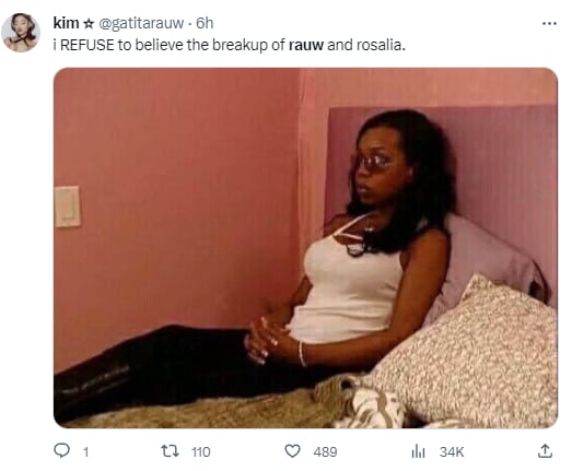 Memes por la ruptura de Rosalía y Rauw Alejandro