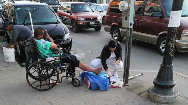 El hecho fue compartido en Facebook