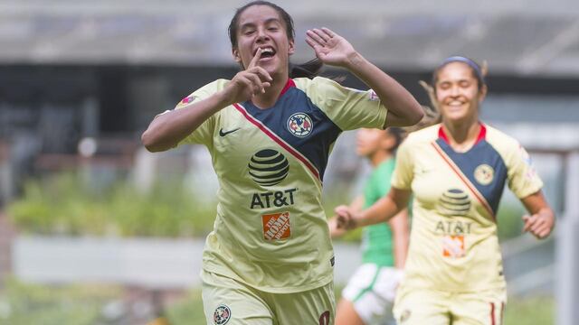 Lucero Cuevas marcó el gol del pase para las Águilas