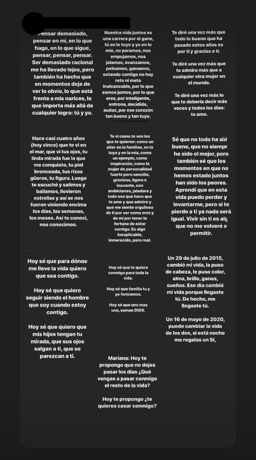 Carta Samuel García