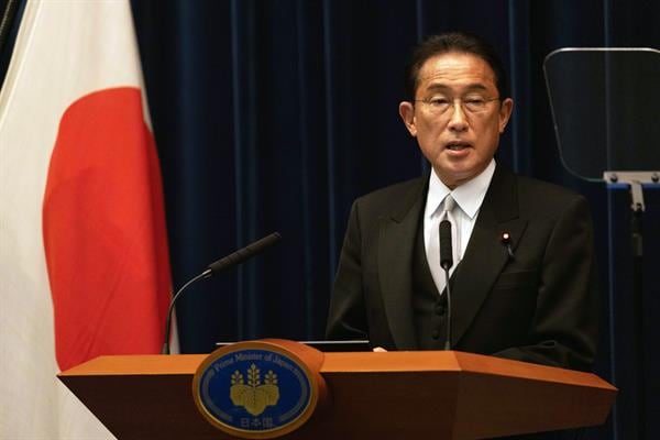 Fumio Kishida, primer ministro de Japón
