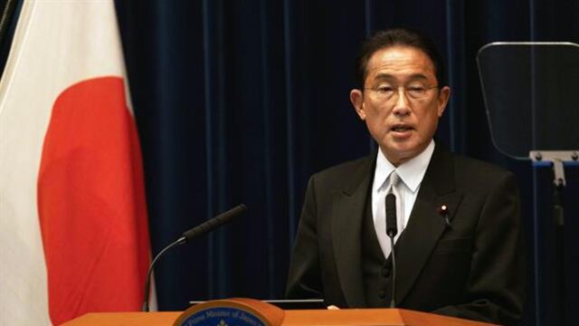 Fumio Kishida, primer ministro de Japón