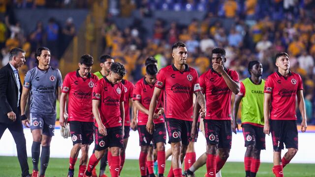 Xolos tras el partido ante Tigres