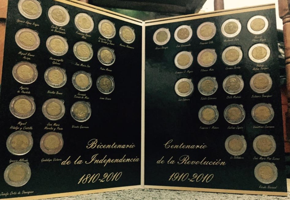 Monedas conmemorativas de 5 pesos valen miles en Mercado Libre