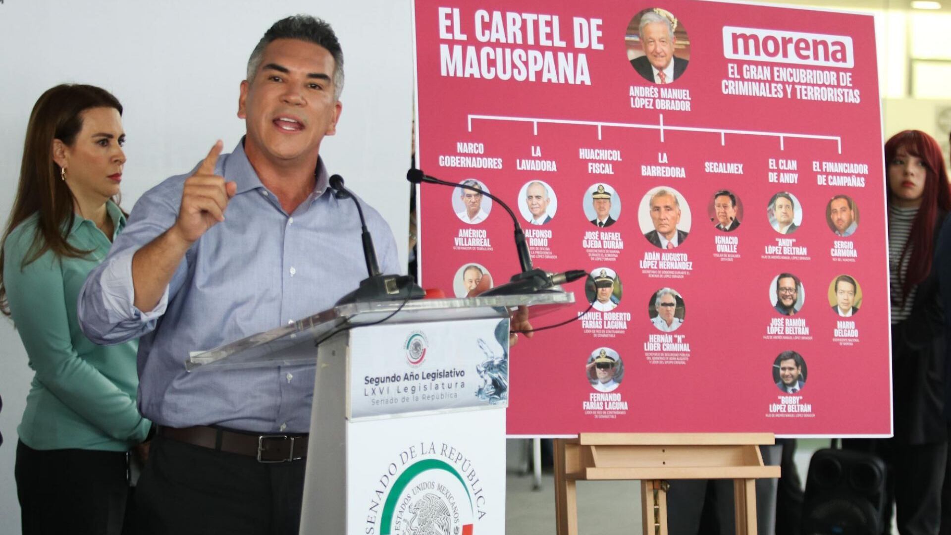Alito aplica “noroñazo” a Adán Augusto