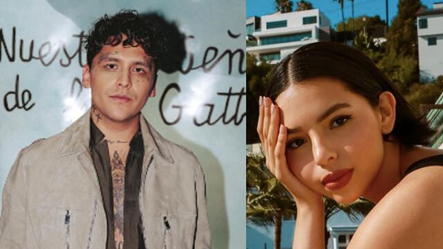 Christian Nodal y Ángela Aguilar