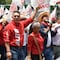 Alito Moreno marcha con el PRI tras agresión a Fernández Noroña en el Senado