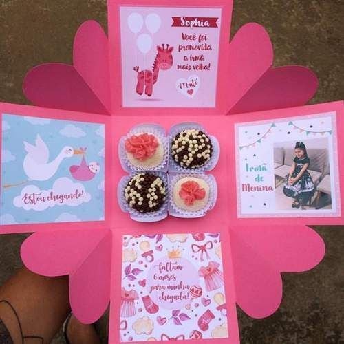 Tarjeta para el Día de las Madres: Caja