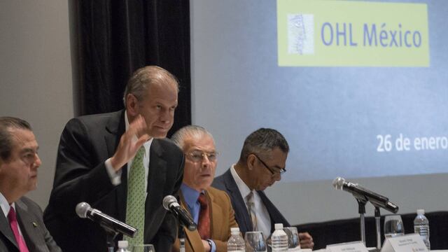 Sergio Hidalgo, director de OHL México.