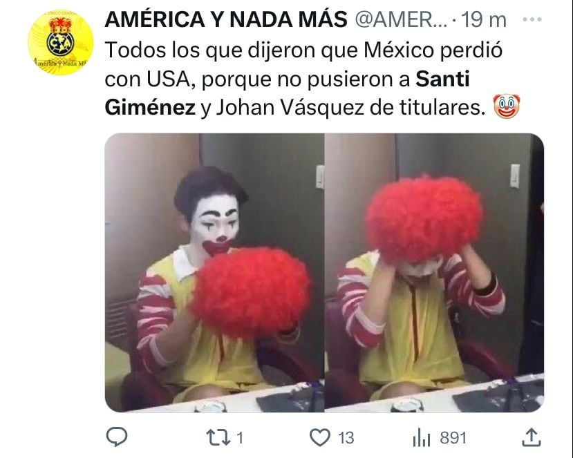 Memes Selección Mexicana.