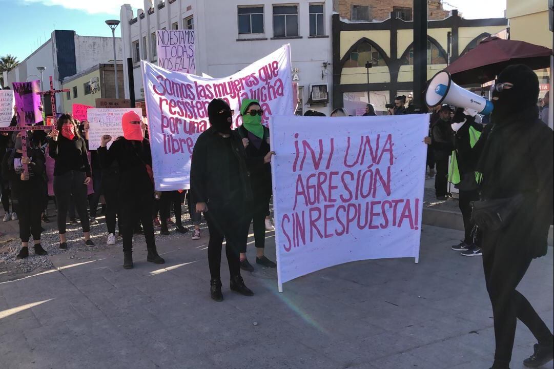 Protesta por el feminicidio de Isabel Cabanillas