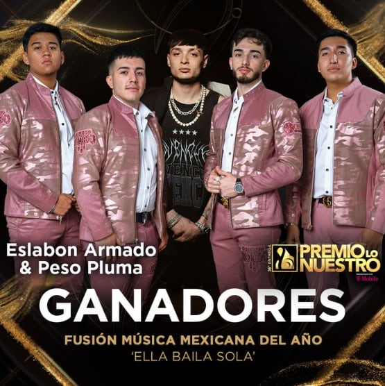 Premios Lo Nuestro 2024: ‘Ella baila sola’ gana a Fusión Música Mexicana Del Año