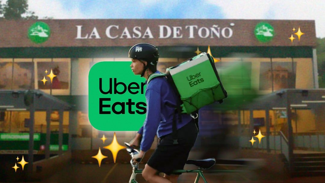La Casa de Toño y Uber Eats