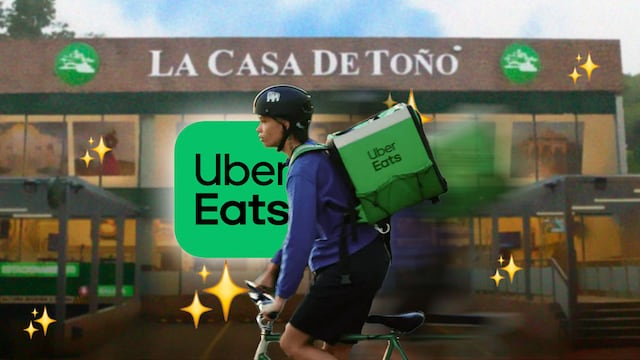 La Casa de Toño y Uber Eats