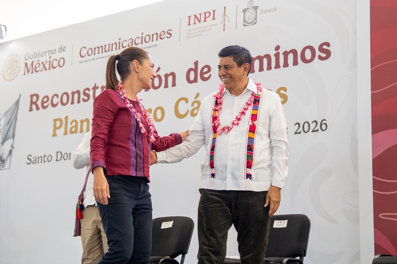Claudia Sheinbaum anuncia inversión en Oaxaca.