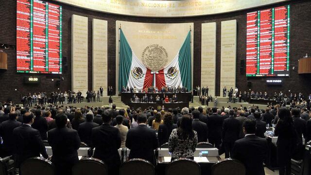 Cámara de Diputados. En sesión.