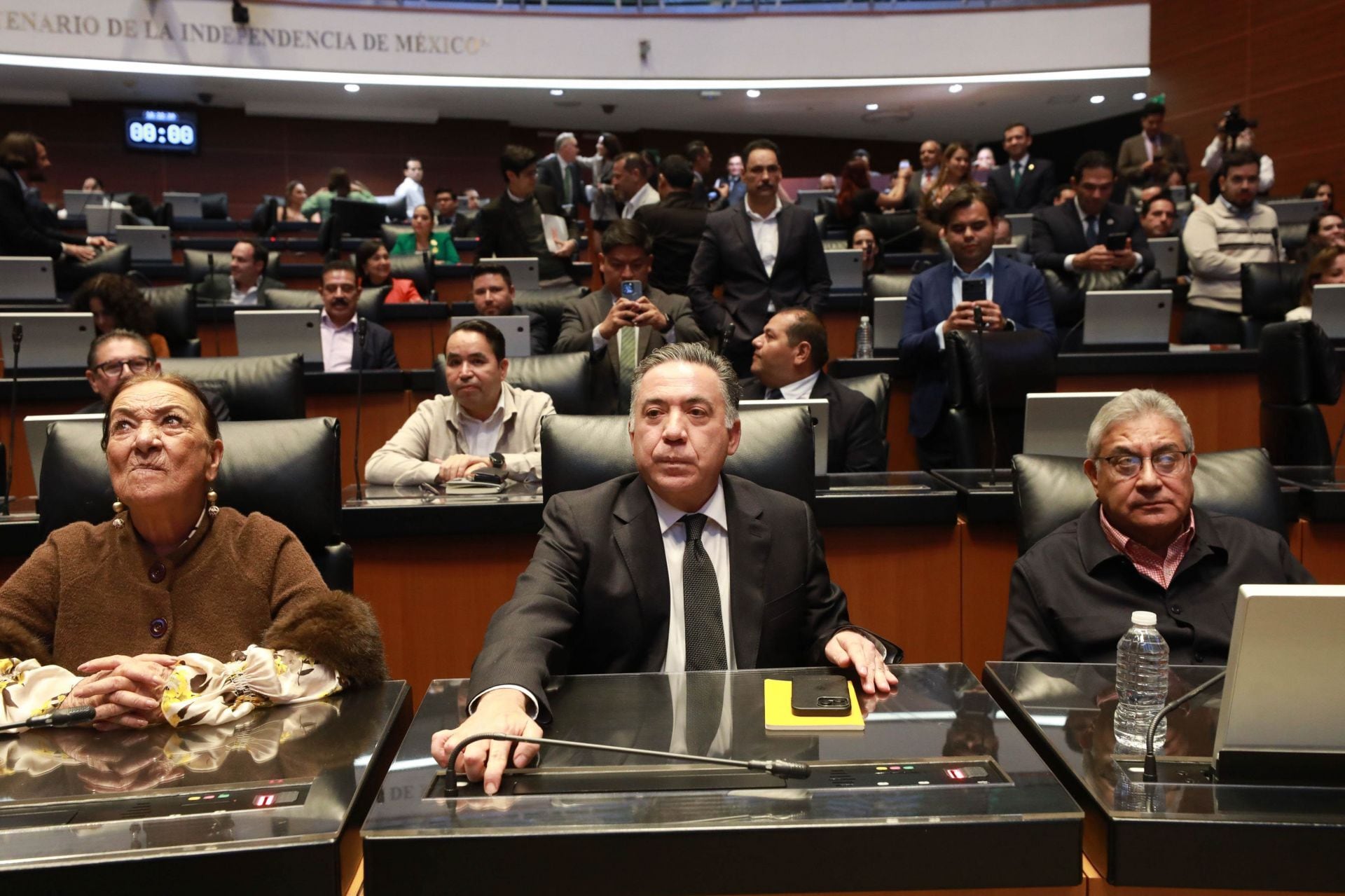 Enrique Inzunza Cazares se estrenó como senador independiente tras anunciar su separación de Morena