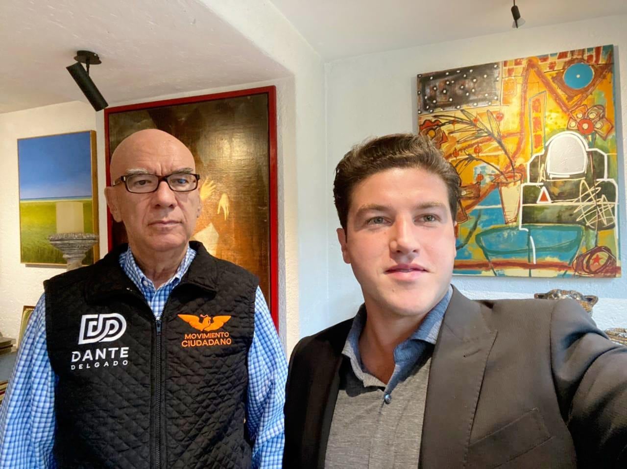 Samuel García y Dante Delgado