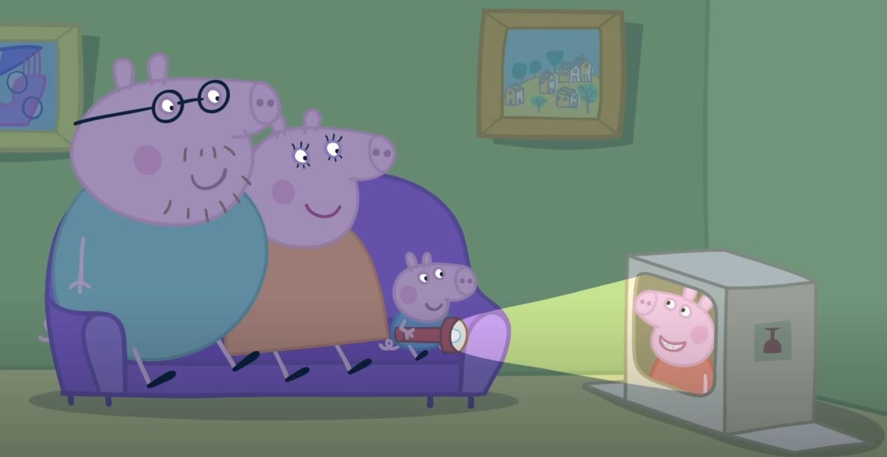 Peppa Pig vive un apagón