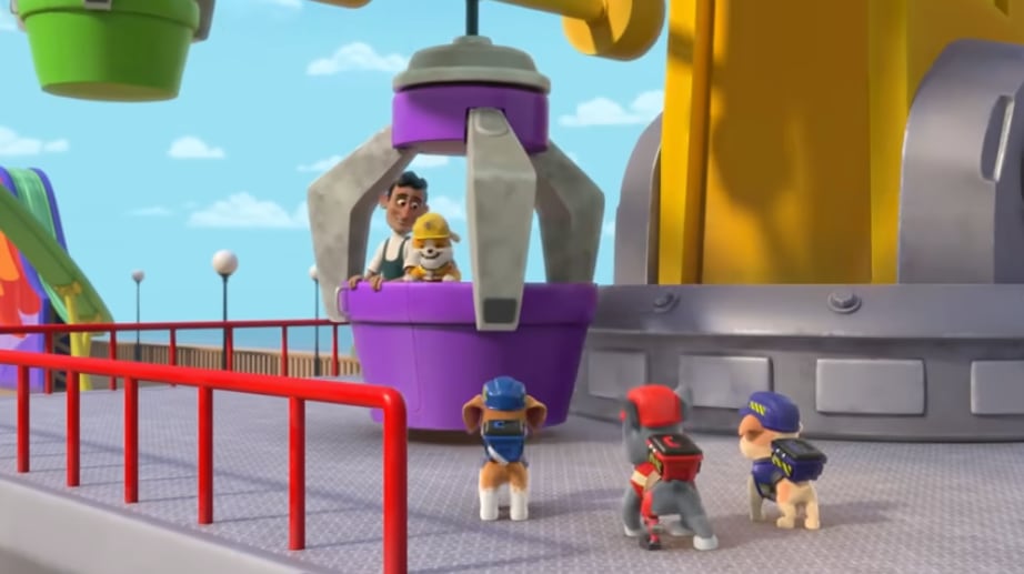 Rubble y Equipo de Paw Patrol
