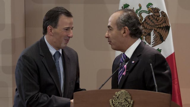 José Antonio Meade y Felipe Calderón. Amenazas.