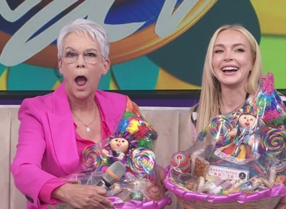 Lindsay Lohan y Jamie Lee Curtis