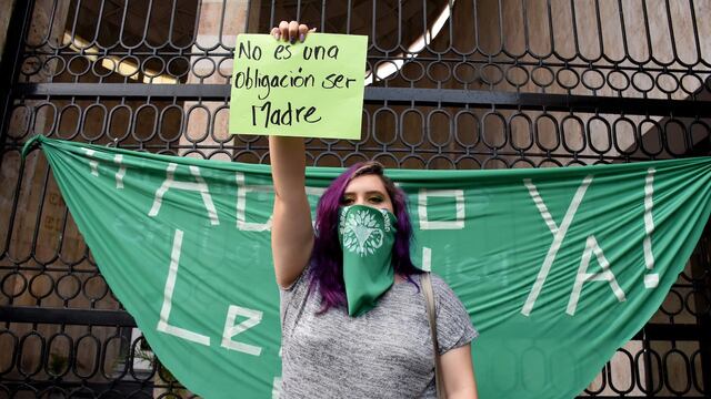 Manifestación por la despenalización del aborto en Chiapas, en imagen de agosto pasado.