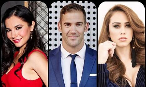 Martha Higareda, Lewis Howes y Yanet García.