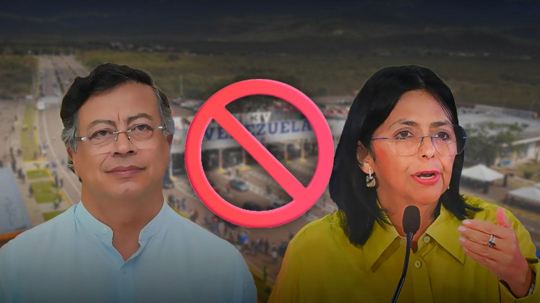 Cancelan reunión fronteriza entre Delcy Rodríguez y Gustavo Petro