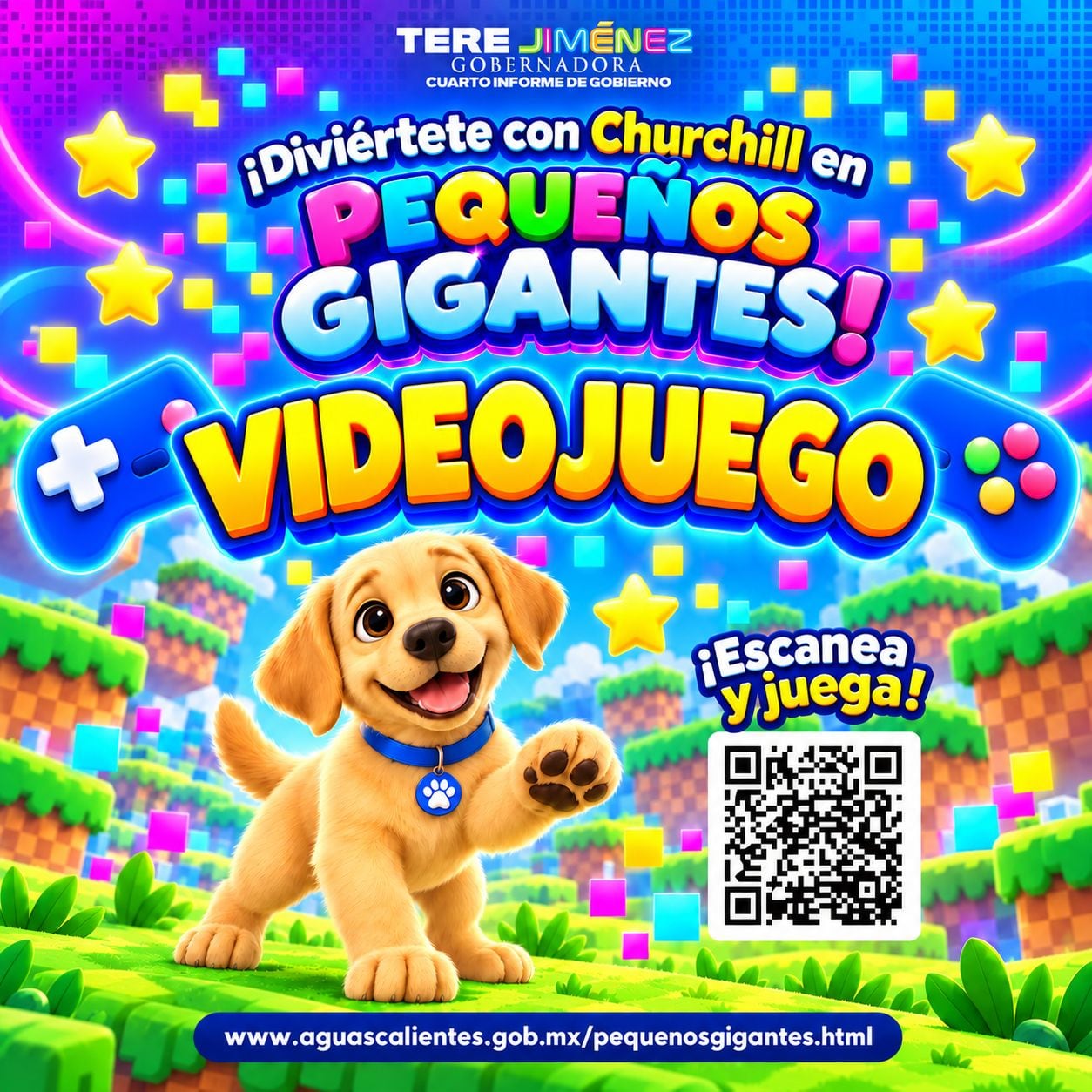 Tere Jiménez lanza videojuego gratuito para niñas y niños.