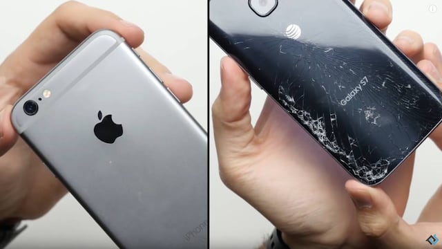 iPhone 6S y Galaxy S7: prueba de resistencia