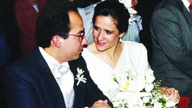 Boda de Felipe Calderón y Margarita Zavala
