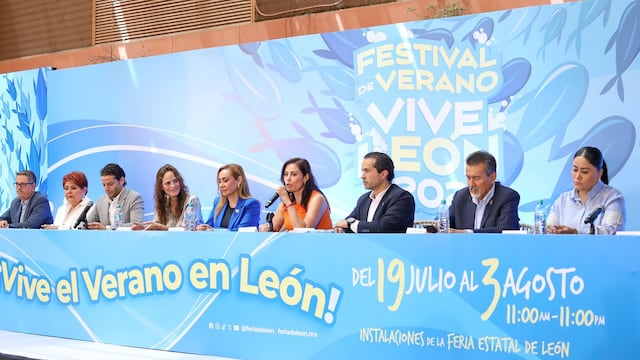 Presentan Festival de Verano Vive León 2025