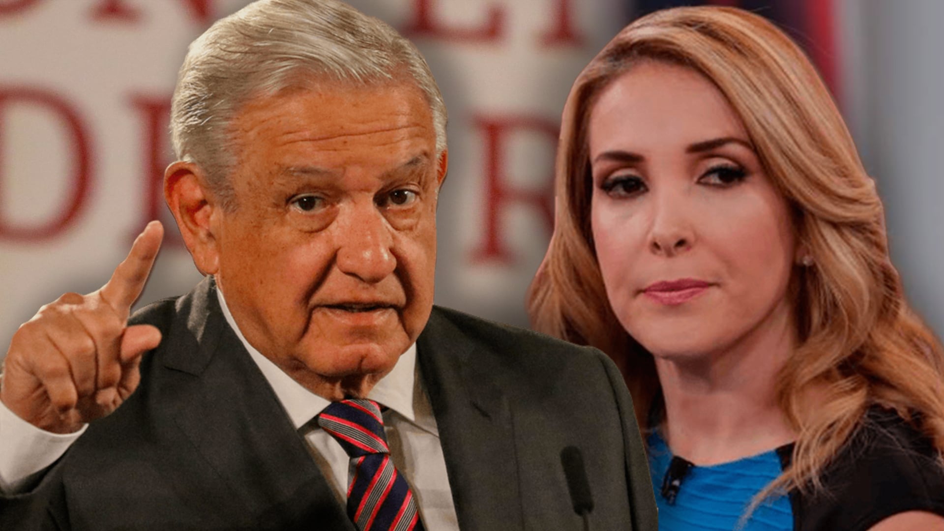 AMLO y Azucena Uresti