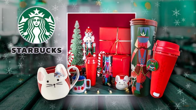 Colección de Cascanueces en Starbucks 2023