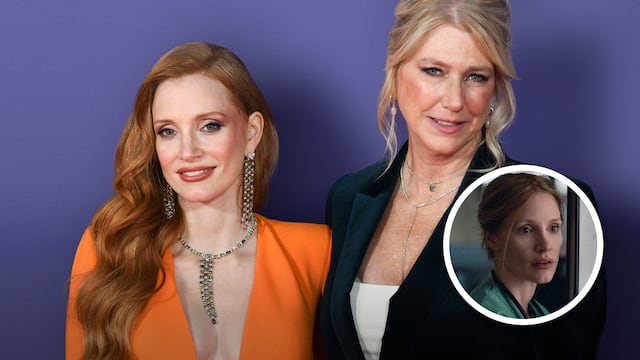 Jessica Chastain y Amy Loughren, enfermera que inspiró la película de Netflix: El Ángel de la Muerte