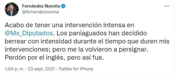 Tuit Noroña