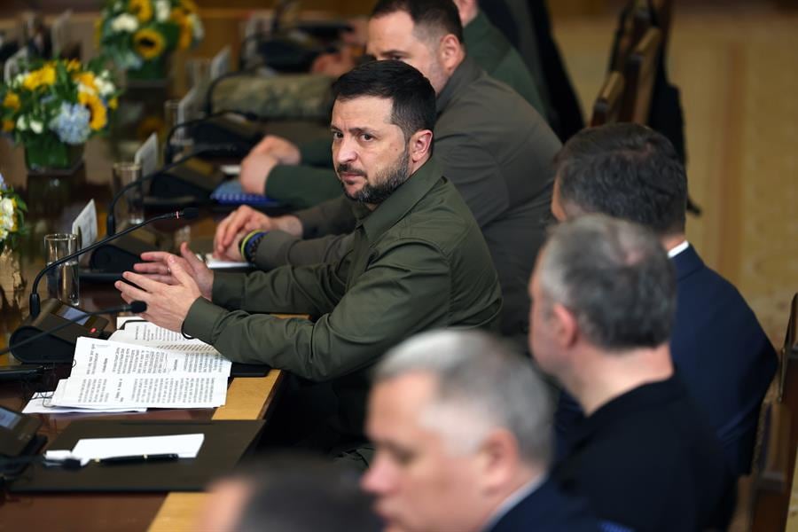 Volodímir Zelenski inicia su visita oficial a Canadá
