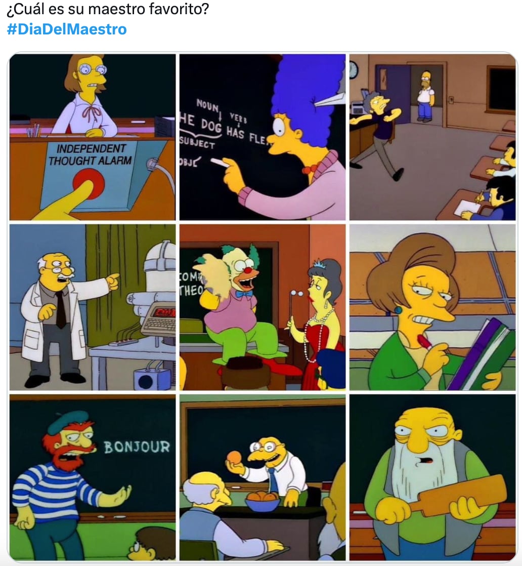 Memes festejan del Día del Maestro celebran este 15 de mayo