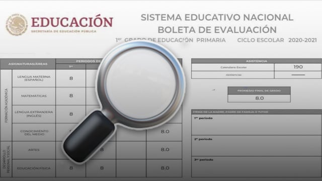 Cambios en la boleta de calificaciones 2024